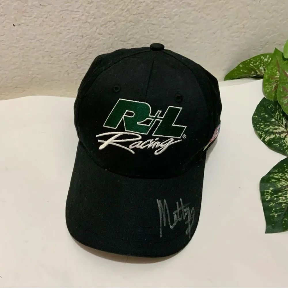 New AUTOGRAPHED NASCAR HAT Signed Matt Kenseth R + L Adjustable CAP New #17